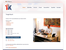 Tablet Screenshot of frauenarzt-berlin.de