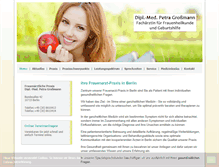 Tablet Screenshot of frauenarzt-berlin.com